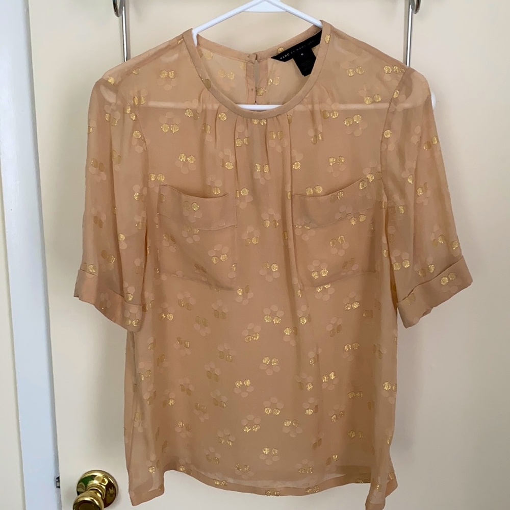 Marc Jacobs Sheer Blouse | Size 6